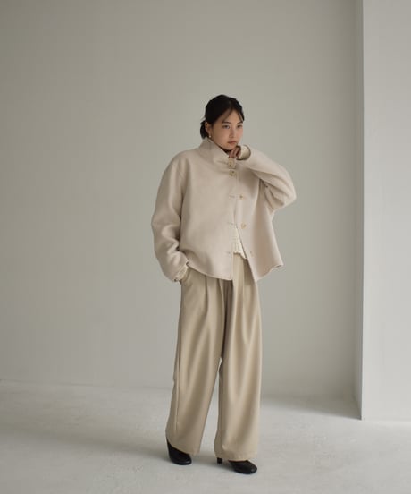 Wool Stand Collar Short Coat ⅽ1911-38