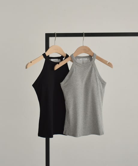 Pad In Halter Neck Tanktop t1911-398