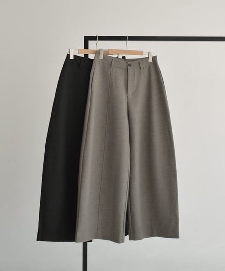 Highwaist Cocoon Silhouette Pants bo2000-178