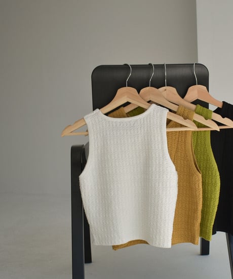 Compact Knit Tanktop t1911-196