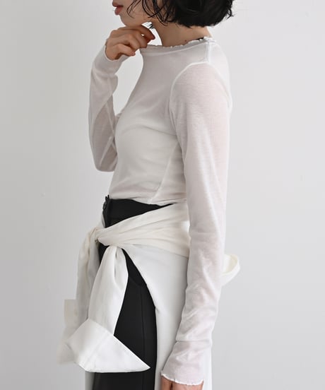 Mellow Sheer Long Sleeve Top t1911-521