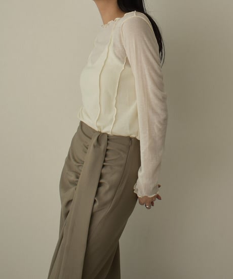 Mellow Sheer Tops t1911-144