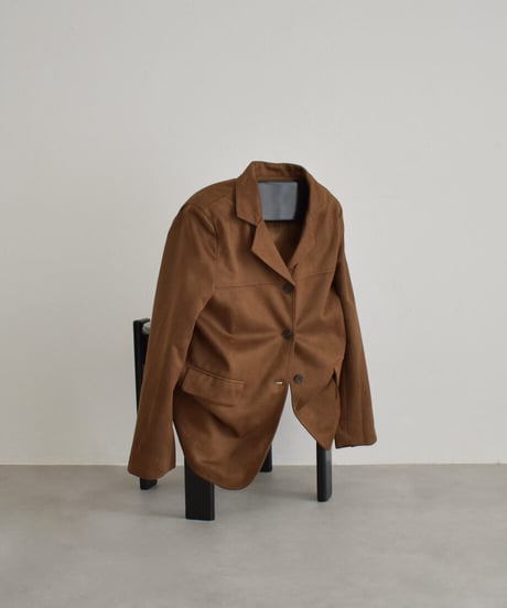 Fake Suede Tailored Jacket t1911-336