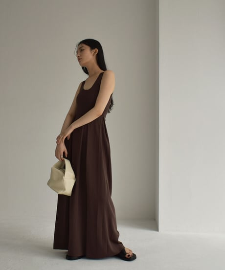 Waist Tuck 2way Nosleeve Oenpiece op-0202009504