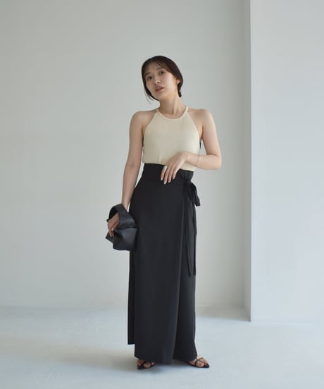 Highwaist Wrap Skirt bo2000-54