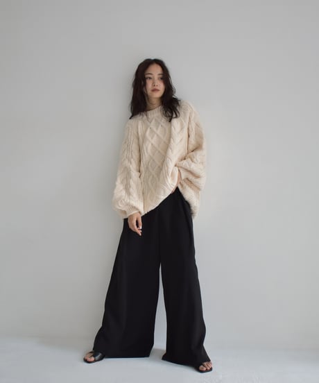 Over Cable Knit t1911-93