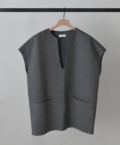 Wool Short Caftan Vest t1911-43