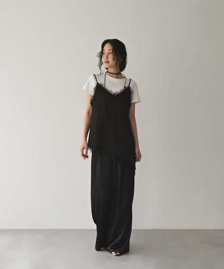 Asymmetry Lace Camisole t1911-529