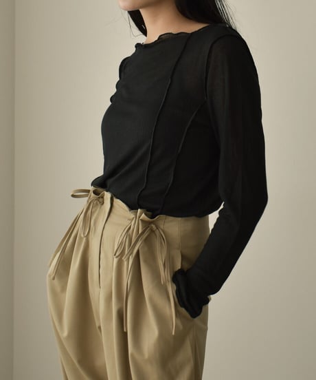 Mellow Sheer Tops t1911-144