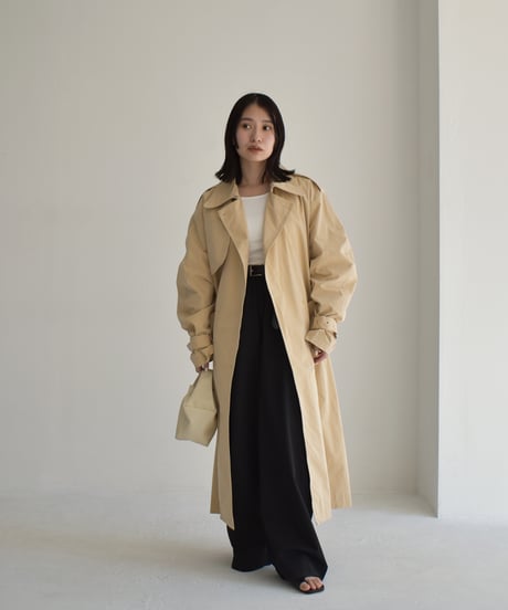 Volume Sleeve Trench Coat c1911-45