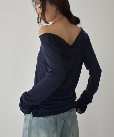 Offshoulder Sheer Cardigan t1911-414