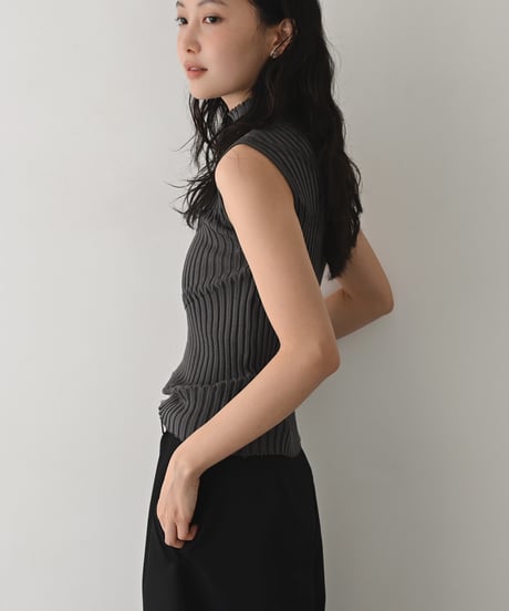 Mellow Pattern Bottleneck Knit t1911-528