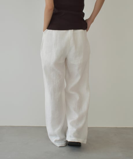 Tuck Linen Pants bo2000-164