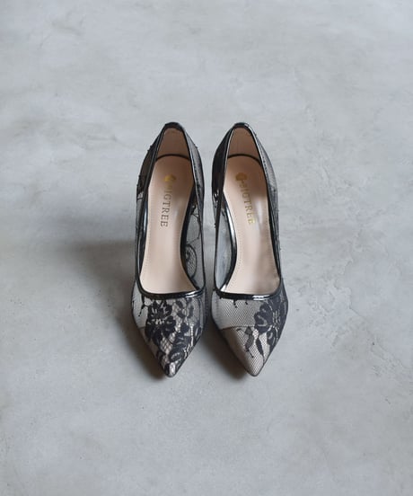 Lace Pumps（Black）s1912-13
