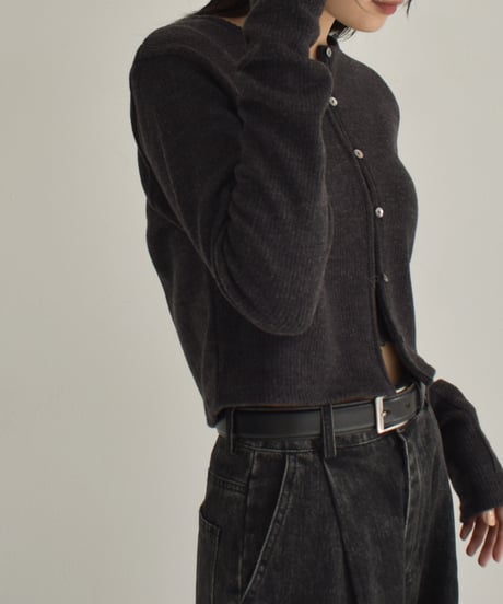 Crew Neck Short Cardigan t1911-223