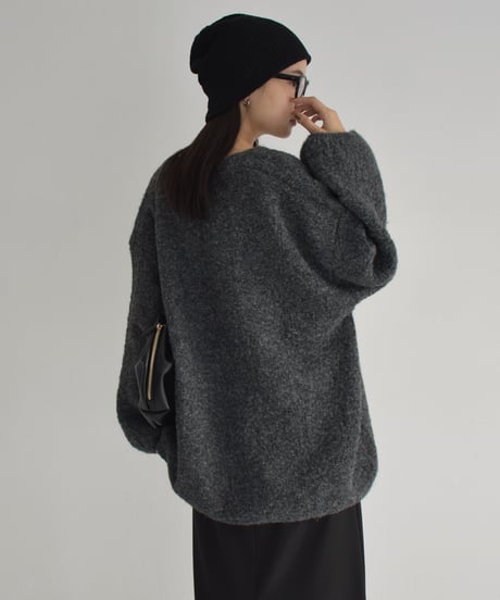 Volume Sleeve Knit Cardigan t1911-339