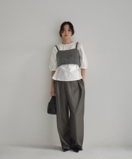 Drawstring Sleeve Blouse t1911-301