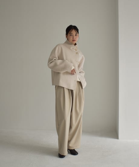 Wool Stand Collar Short Coat ⅽ1911-38
