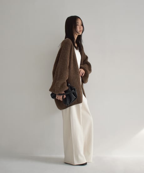 Volume Sleeve Knit Cardigan t1911-339