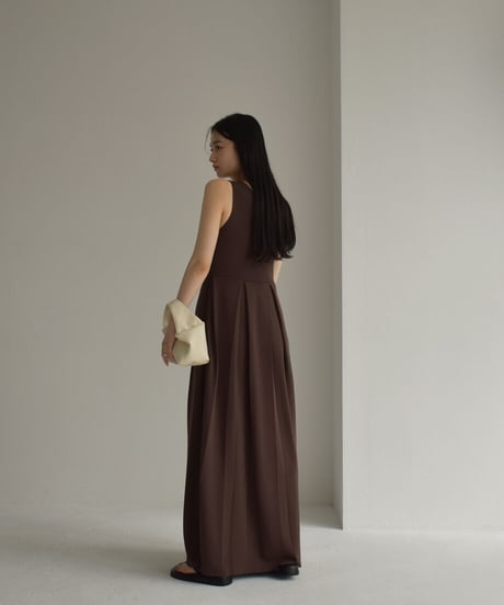 Waist Tuck 2way Nosleeve Oenpiece op-0202009504