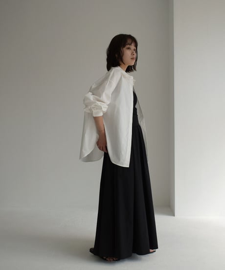 Nylon Flare Skirt bo2000-80
