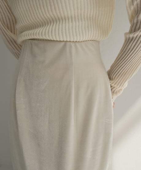 Velor Highwaist Pencil Skirt bo2000-129