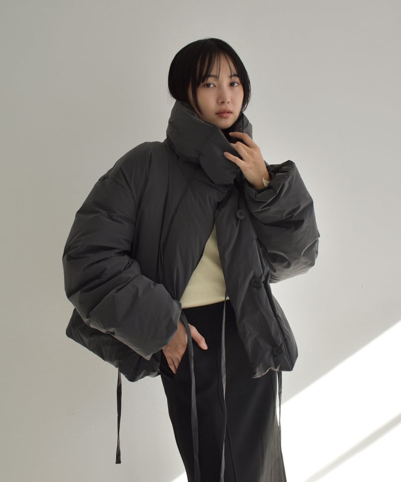 louren ローレン/stand collar short jacket Stand Collar Short Down Jacket c1911-42 | cizatto