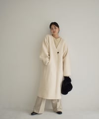 Nocollar Wool Coat c1911-40