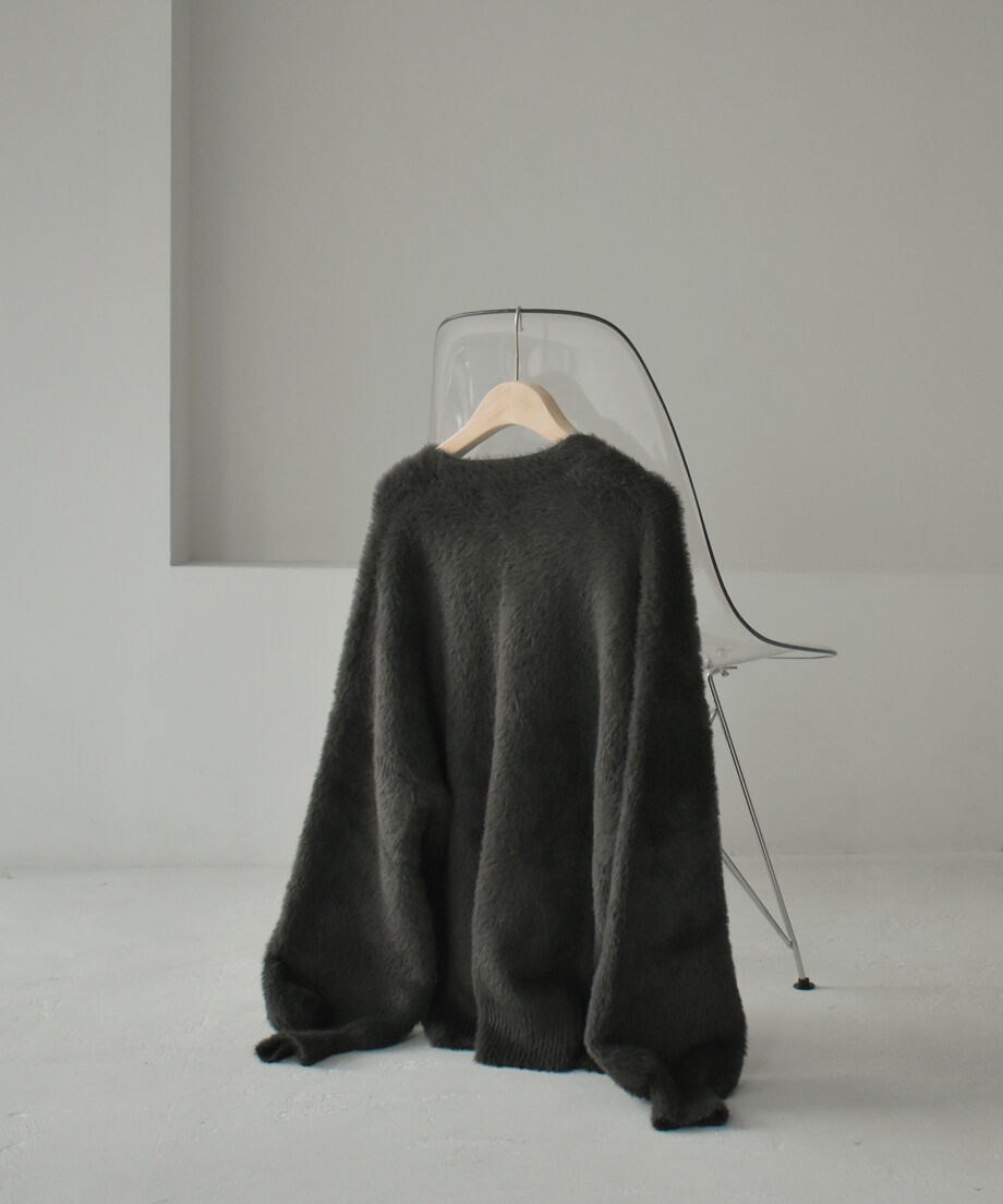Shaggy Loose Cardigan t1911-87 | cizatto Shaggy Loose Cardigan t1911-87 | cizatto