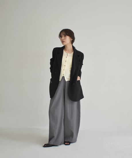 Cocoon Silhouette Pants bo2000-143