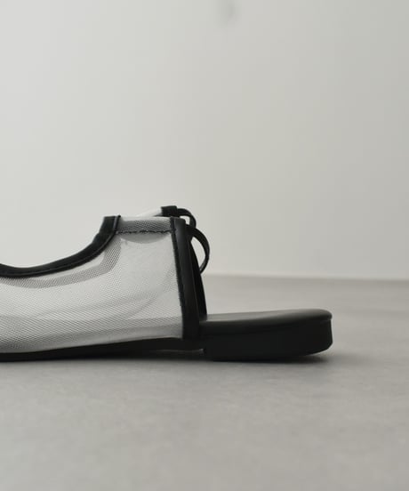 Sheer Laceup Sandal s1912-44