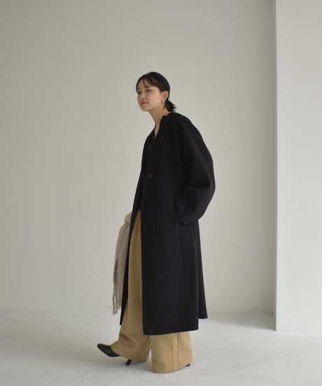 Nocollar Wool Coat c1911-40