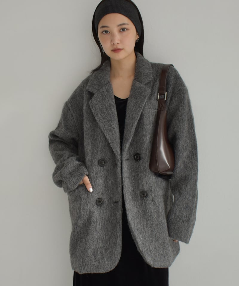 Cizatto Shaggy Wool Over Coat ウールコート Wool Shaggy Jacket Coat c1911-29 | cizatto