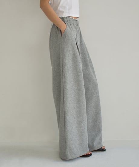 Double Waist Tuck Sweat Pants bo2000-146