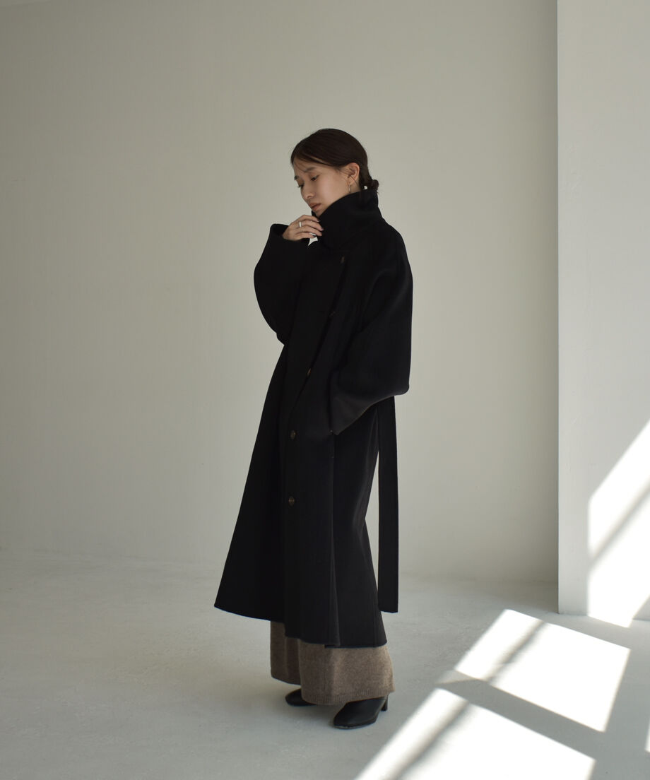 cizatto】 Wool Gown Coat ウールガウンコート