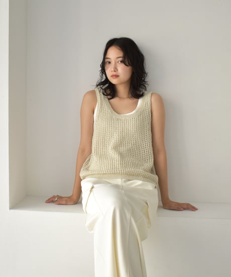 2Set Mesh Knit Tops t1911-286