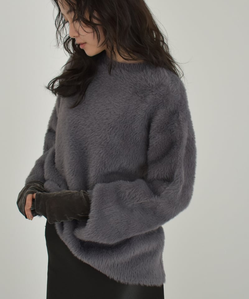 Shaggy Knit Pullover t1911-490 | cizatto