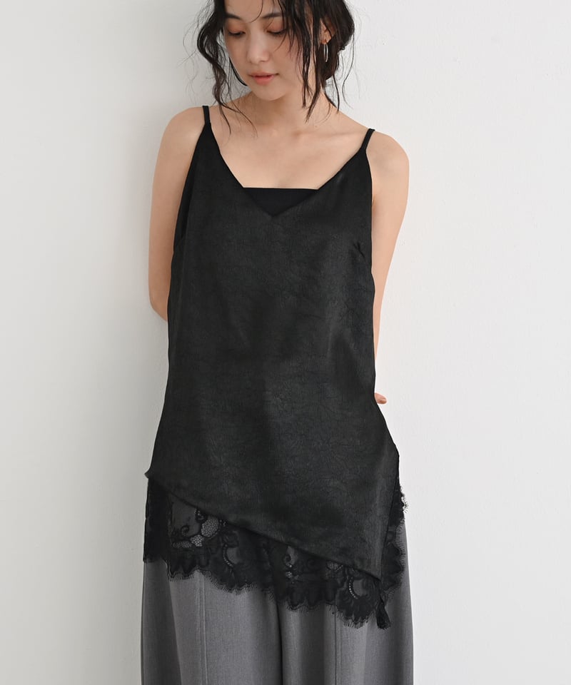 トップス todayful Satin Lace Camisole MNT トップス todayful Satin Lace Camisole TODAYFUL(トゥデイフル