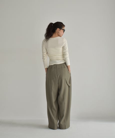 Linen Blend Painter Pants bo2000-151