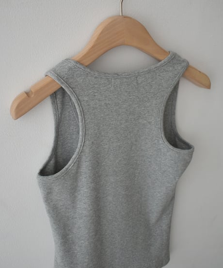 Uneck Rib Tank Tops t1911-547