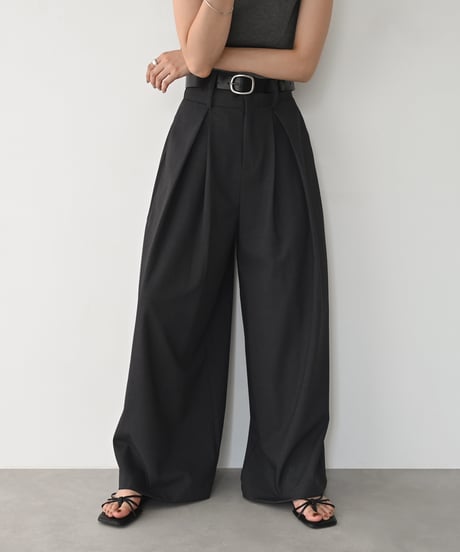 Box Tuck Wide Pants bo2000-195