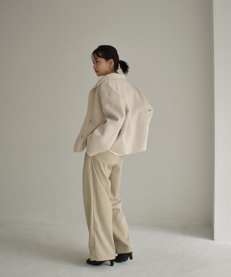 Wool Stand Collar Short Coat ⅽ1911-38