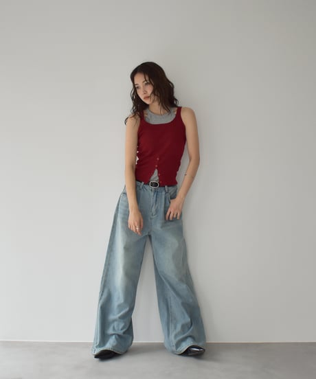 Pad In Halter Neck Tanktop t1911-398