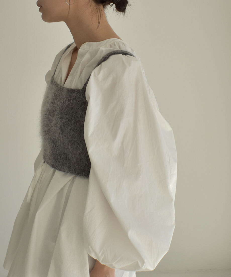t*o様 未使用級✨ cizatto シザット Shaggy Wool Over Angora Shaggy Knit Bustier t1911-229 | cizatto