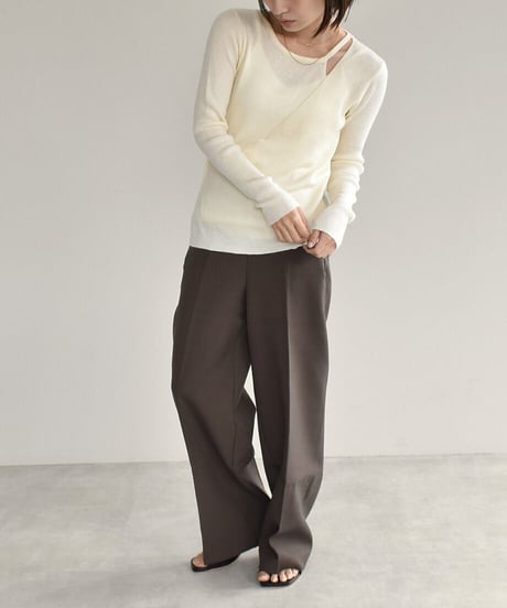 Center Press Semiwide Pants bo2000-32