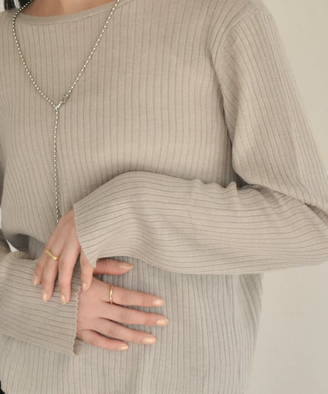 Backdesign Rib Pullover t1911-51