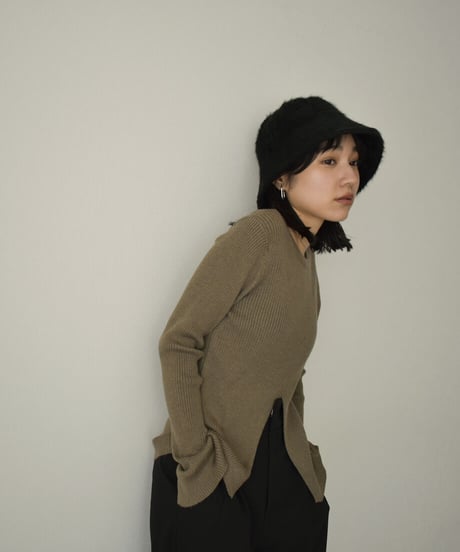 Angora Shaggy Hat h2000-4