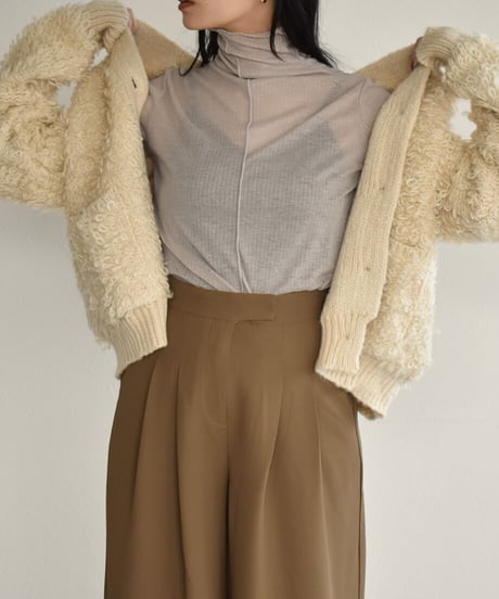 Centerseam Sheer Tops