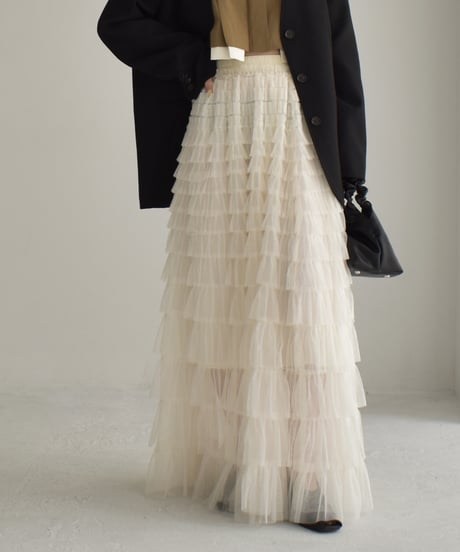 Tiered Tulle Frill Skirt bo2000-111