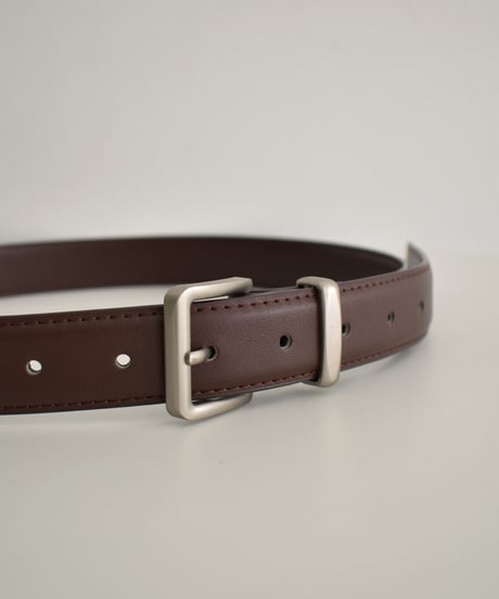 Leather Square Buckle Belt be1913-103